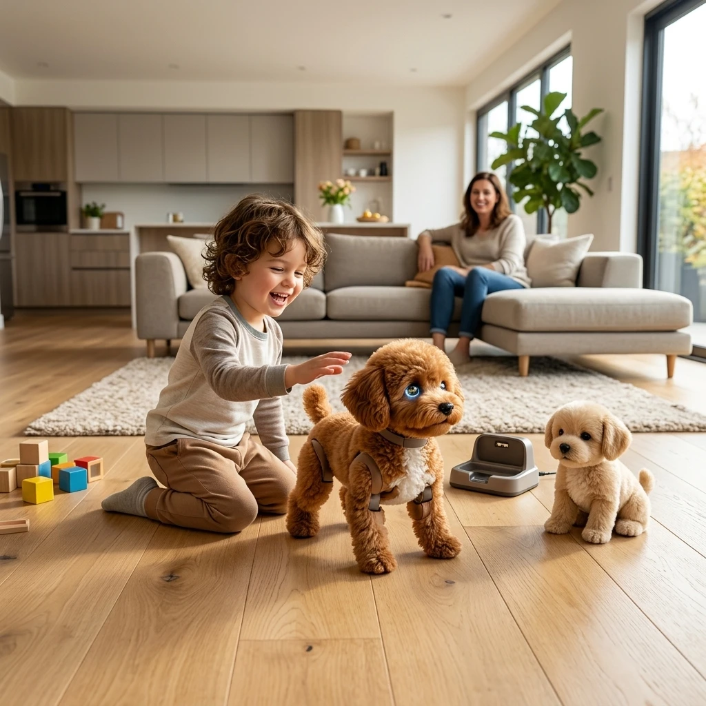 Wiggy Robot Dog lifestyle photo